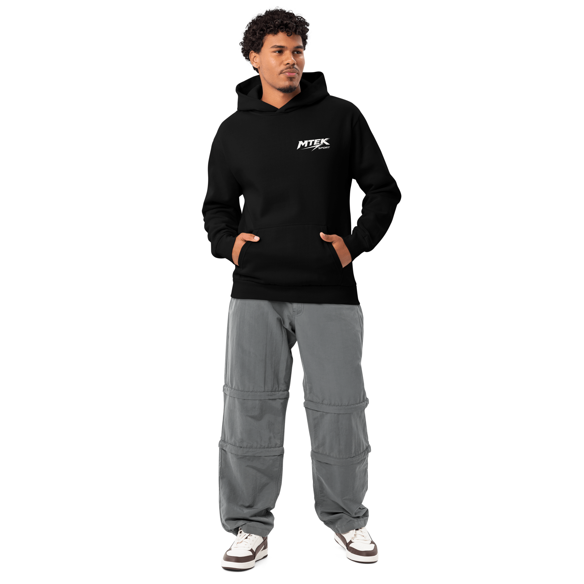 MTEKSport Standard Hoodie - Black - Image 6