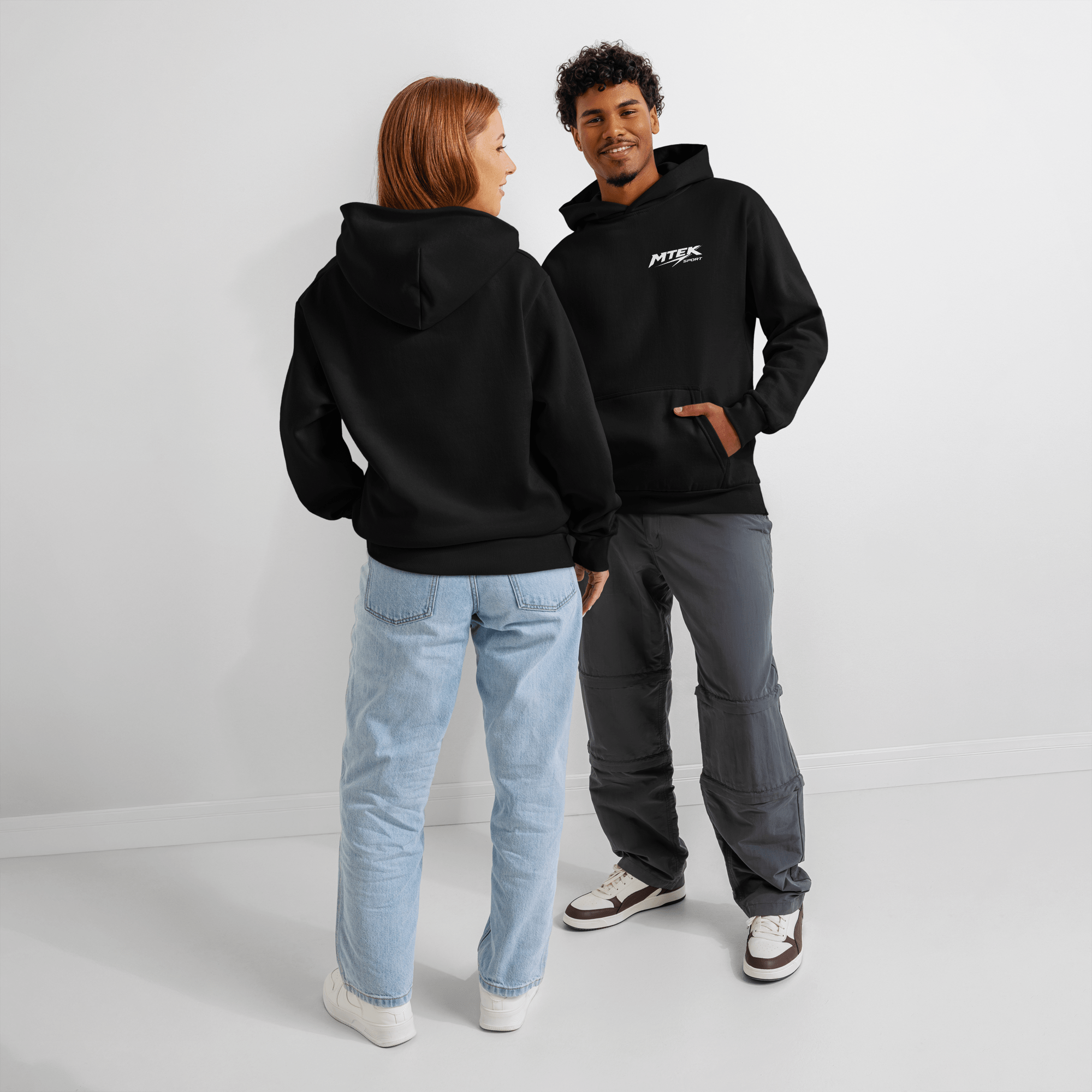 MTEKSport Standard Hoodie - Black - Image 2