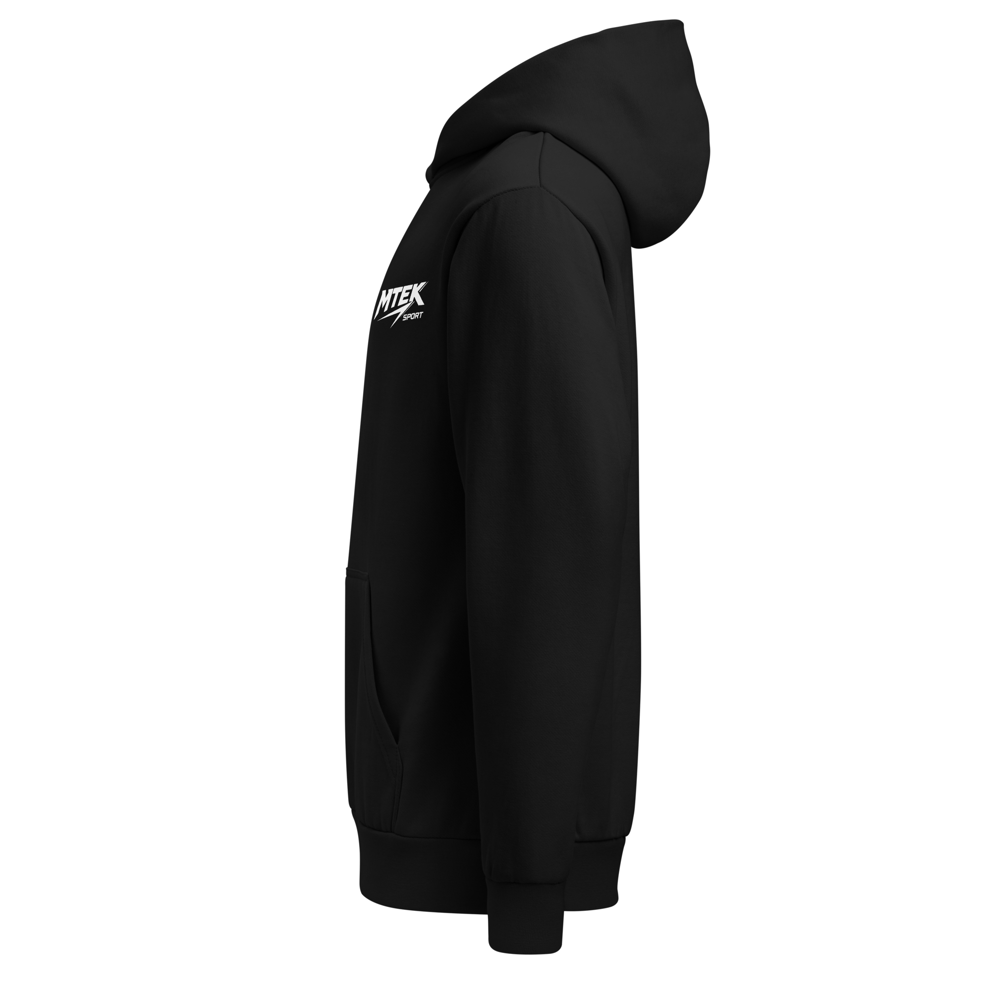 MTEKSport Standard Hoodie - Black - Image 5