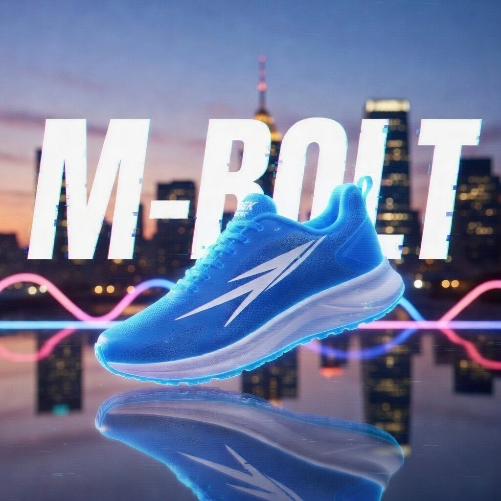 M-Bolt Running Shoes – Lightning Blue - Image 2